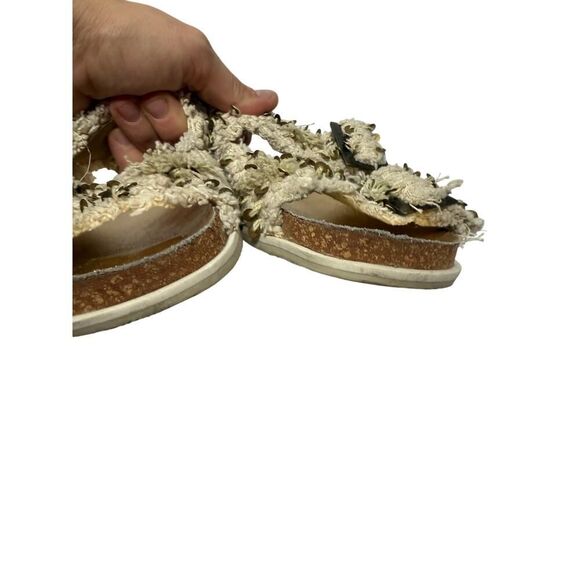 Free People Bali Shaggy Slide Sandals Women's Sz. 39 (US 8.5-9) - Picture 6 of 7